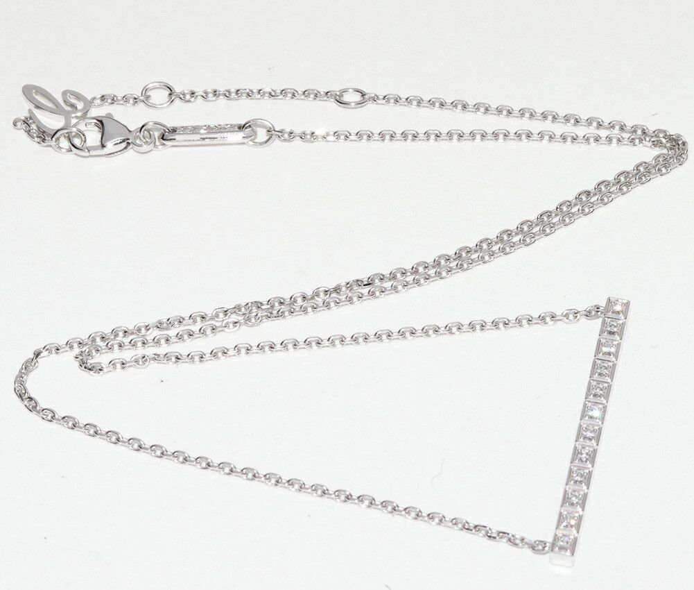 Chopard Chopard Chopard Ice Cube Au750 Diamond Pendant Necklace Precious Metal Necklace 817702-1003 DUTY FREE for USA Size ONE SIZE - 4 Thumbnail