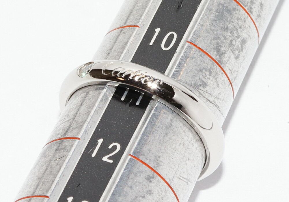 Cartier Cartier Cartier C De Cartier Pt950 Diamond Ring Size 51 Precious Metal Ring B42322 DUTY FREE for USA Size ONE SIZE - 2 Thumbnail