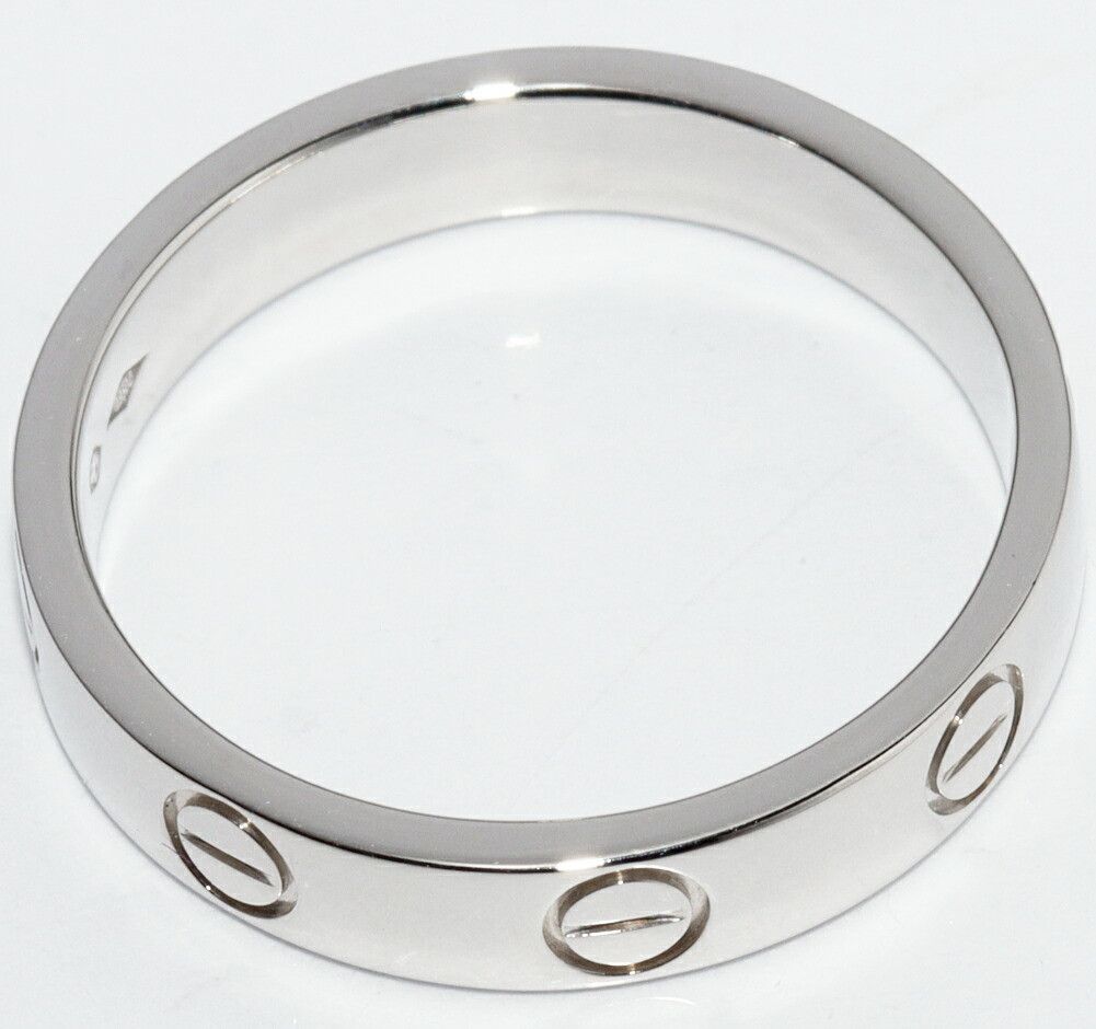 Cartier Cartier Cartier Love Pt950 Ring Size 51 Precious Metal Ring B40853 DUTY FREE for USA Size ONE SIZE - 3 Thumbnail