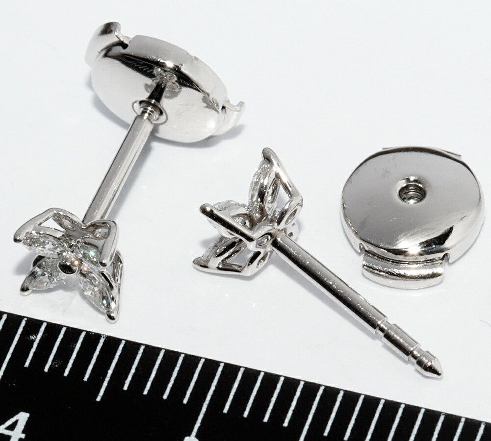 Tiffany & Co. Tiffany & Co. Tiffany & Co. Victoria Pt950 Diamond Earrings Precious Metal Earrings DUTY FREE for USA Size ONE SIZE - 3 Thumbnail