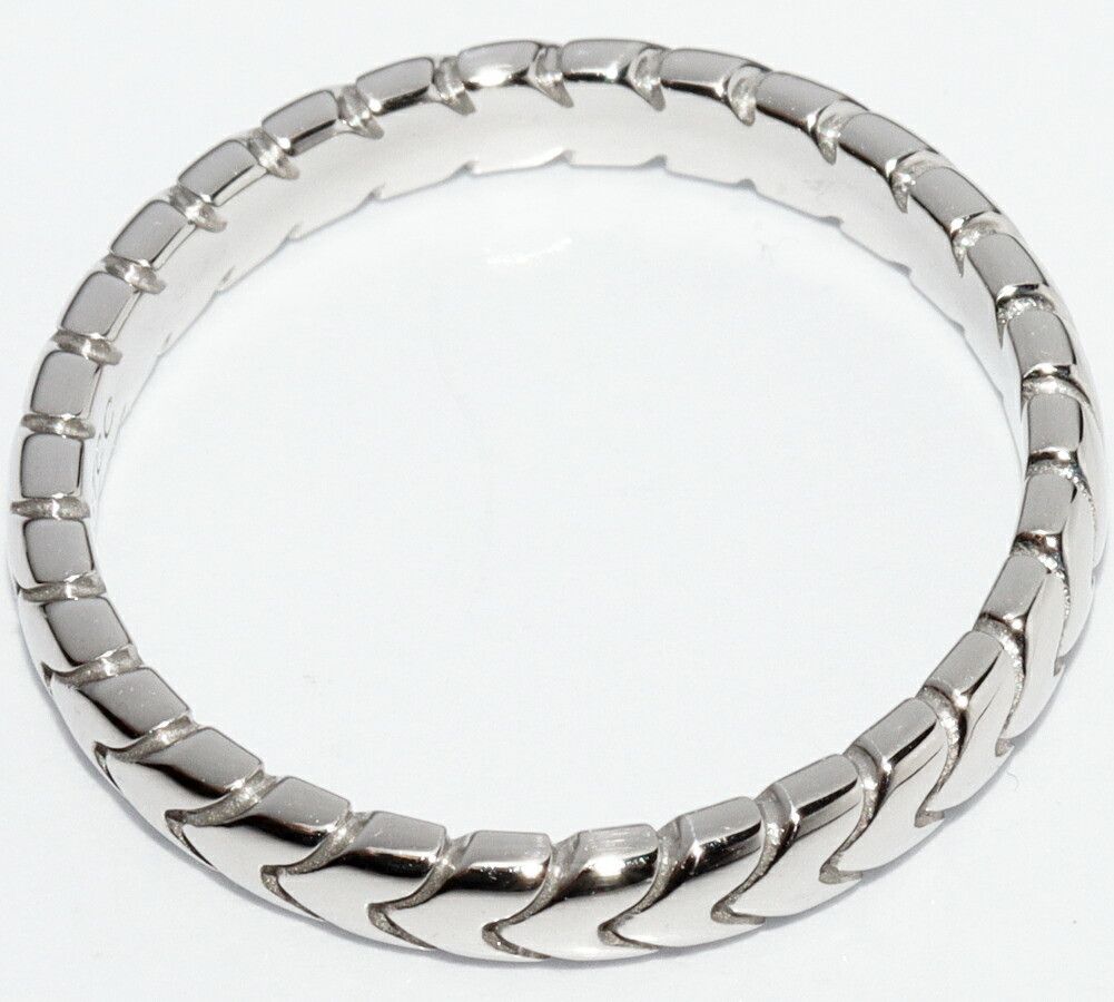 Bvlgari Bvlgari BVLGARI Spiga Pt950 Platinum Ring Size 53 Precious Metal Ring DUTY FREE for USA Size ONE SIZE - 3 Thumbnail