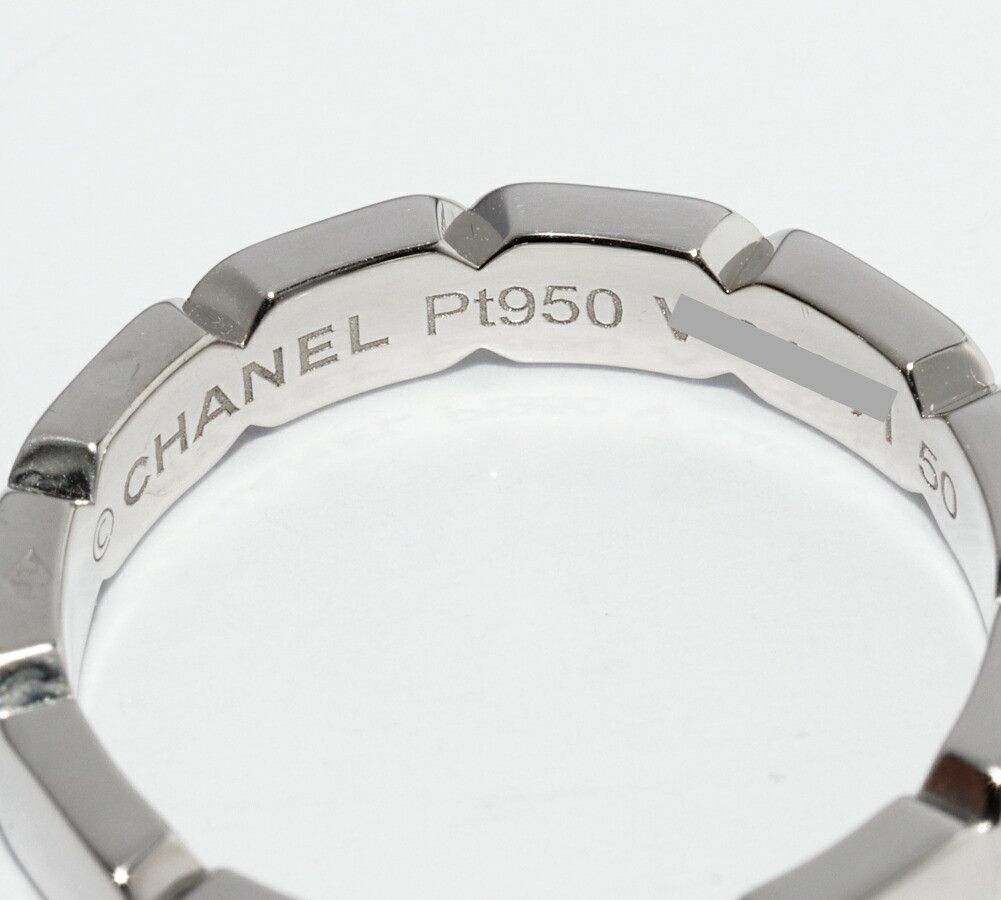 Chanel Chanel Chanel Premiere Promesse Pt950 Diamond Ring Precious Metal Ring J4004 DUTY FREE for USA Size ONE SIZE - 4 Thumbnail