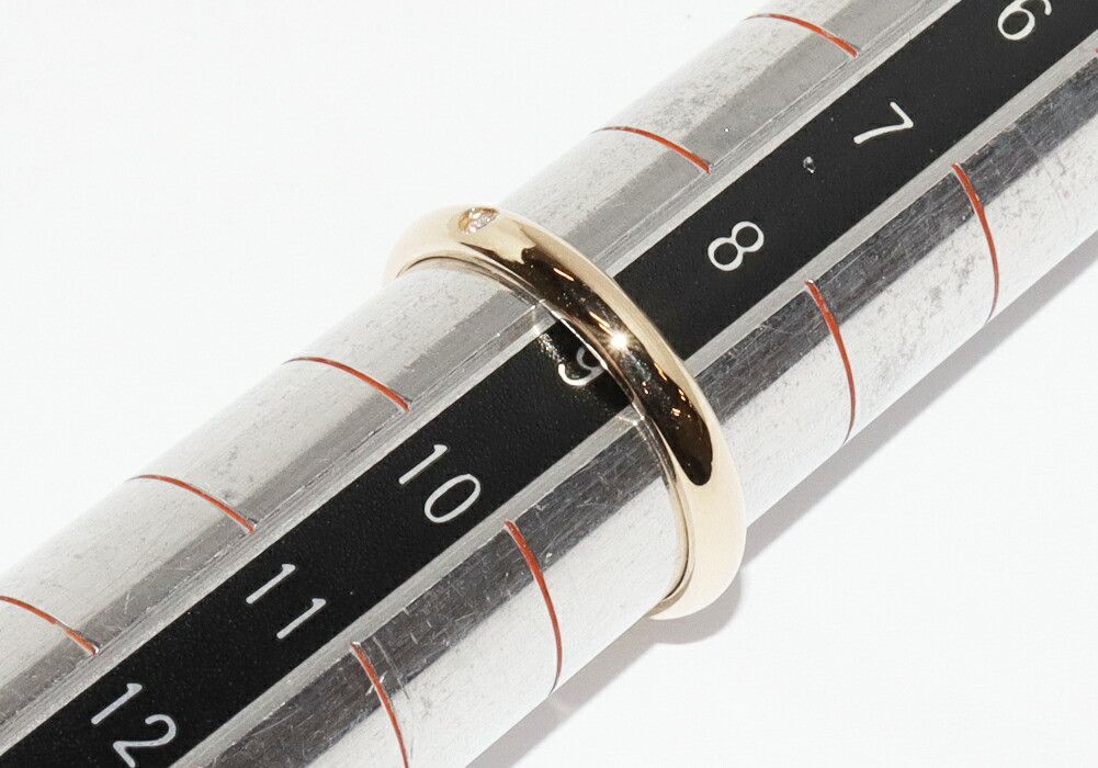 Cartier Cartier Cartier 1895 Wedding Ring Au750 Diamond Ring Size 49 Precious Metal Ring B40576 DUTY FREE for USA Size ONE SIZE - 2 Thumbnail