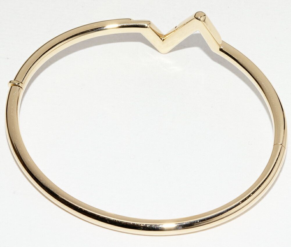 Louis Vuitton Louis Vuitton Louis Vuitton Upside Down Au750 Bangle Precious Metal Bangle DUTY FREE for USA Size ONE SIZE - 4 Thumbnail