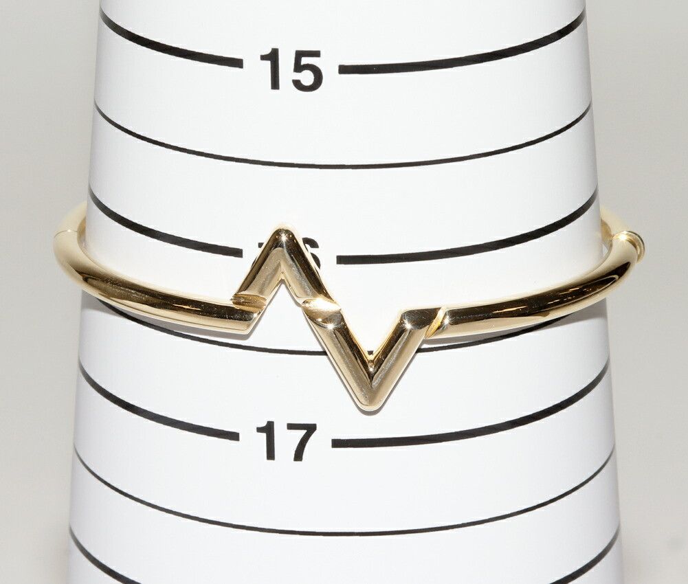 Louis Vuitton Louis Vuitton Louis Vuitton Upside Down Au750 Bangle Precious Metal Bangle DUTY FREE for USA Size ONE SIZE - 2 Thumbnail