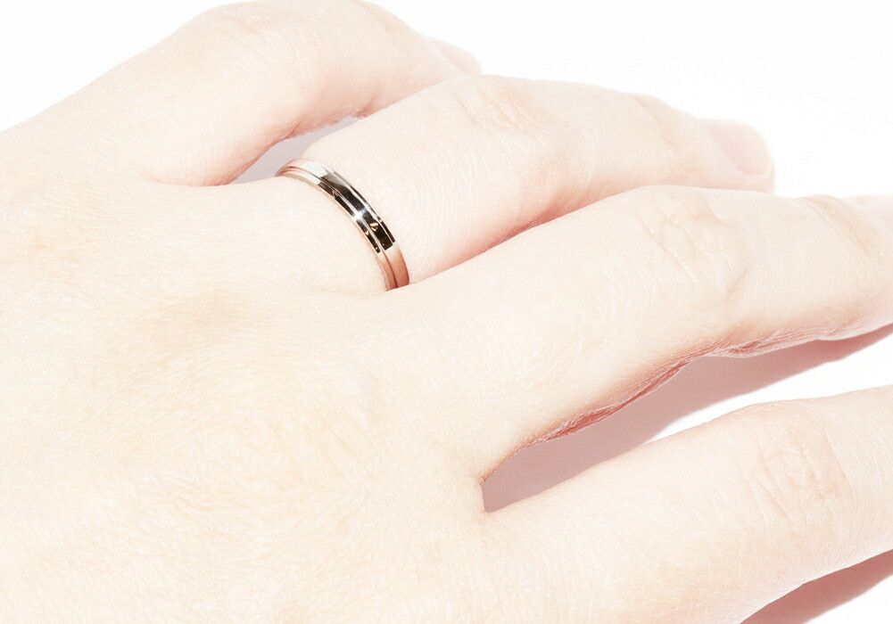 Cartier Cartier Cartier D’Amour Pt950 Ring Size 47 Precious Metal Ring B40939 DUTY FREE for USA Size ONE SIZE - 5 Thumbnail