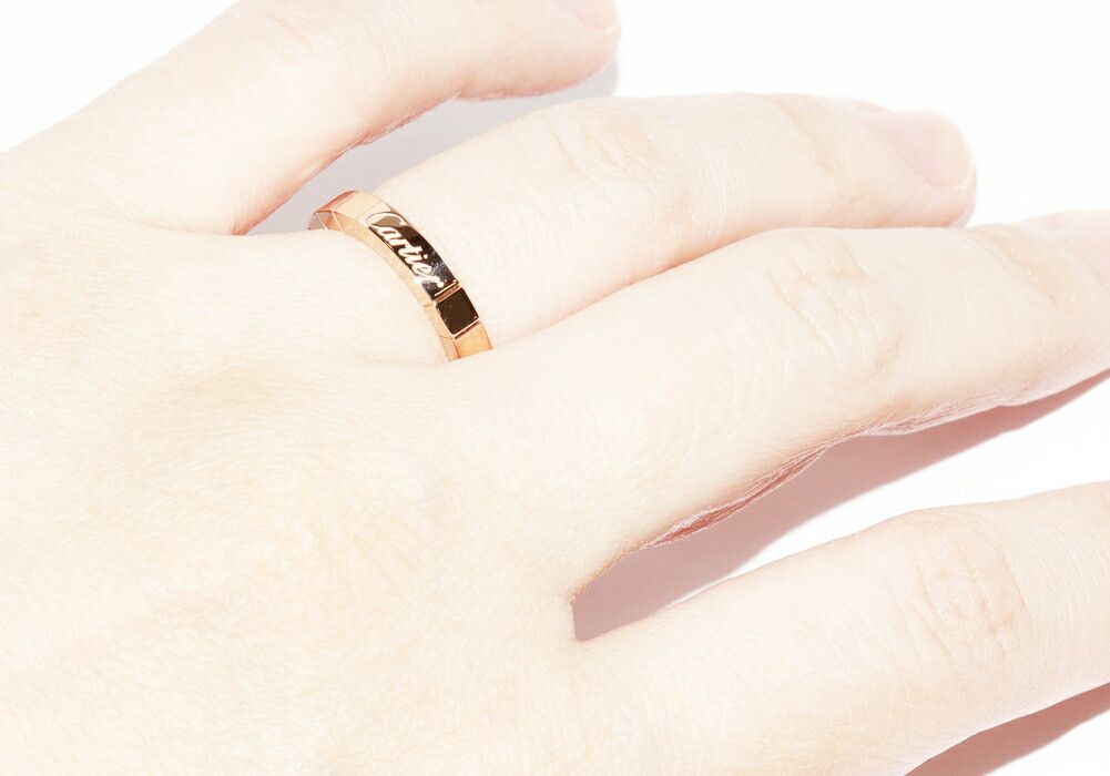 Cartier Cartier Cartier Lanieres Au750 Ring Size 47 Precious Metal Ring B40483 DUTY FREE for USA Size ONE SIZE - 5 Thumbnail
