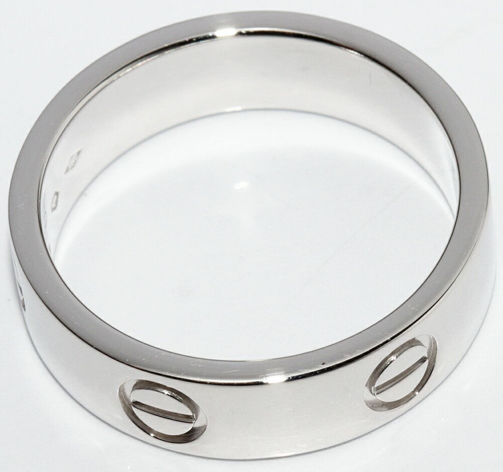 Cartier Cartier Cartier Love Pt950 Platinum Ring Size 55 Precious Metal Ring B40849 DUTY FREE for USA Size ONE SIZE - 3 Thumbnail