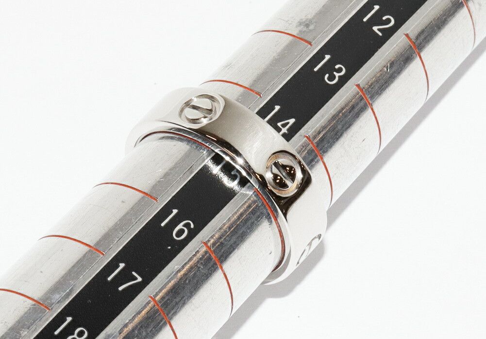 Cartier Cartier Cartier Love Pt950 Platinum Ring Size 55 Precious Metal Ring B40849 DUTY FREE for USA Size ONE SIZE - 2 Thumbnail