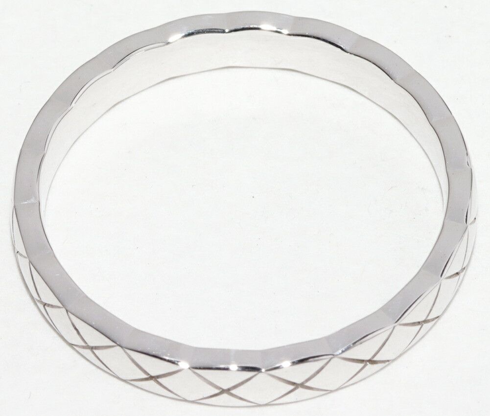 Chanel Chanel Chanel Coco Crush Au750 White Gold Ring Size 19 Precious Metal Ring J11793 DUTY FREE for USA Size ONE SIZE - 4 Thumbnail
