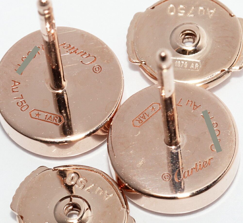 Cartier Cartier Cartier Love Pastille Au750 Earrings Precious Metal Earrings B8301254 DUTY FREE for USA Size ONE SIZE - 4 Thumbnail