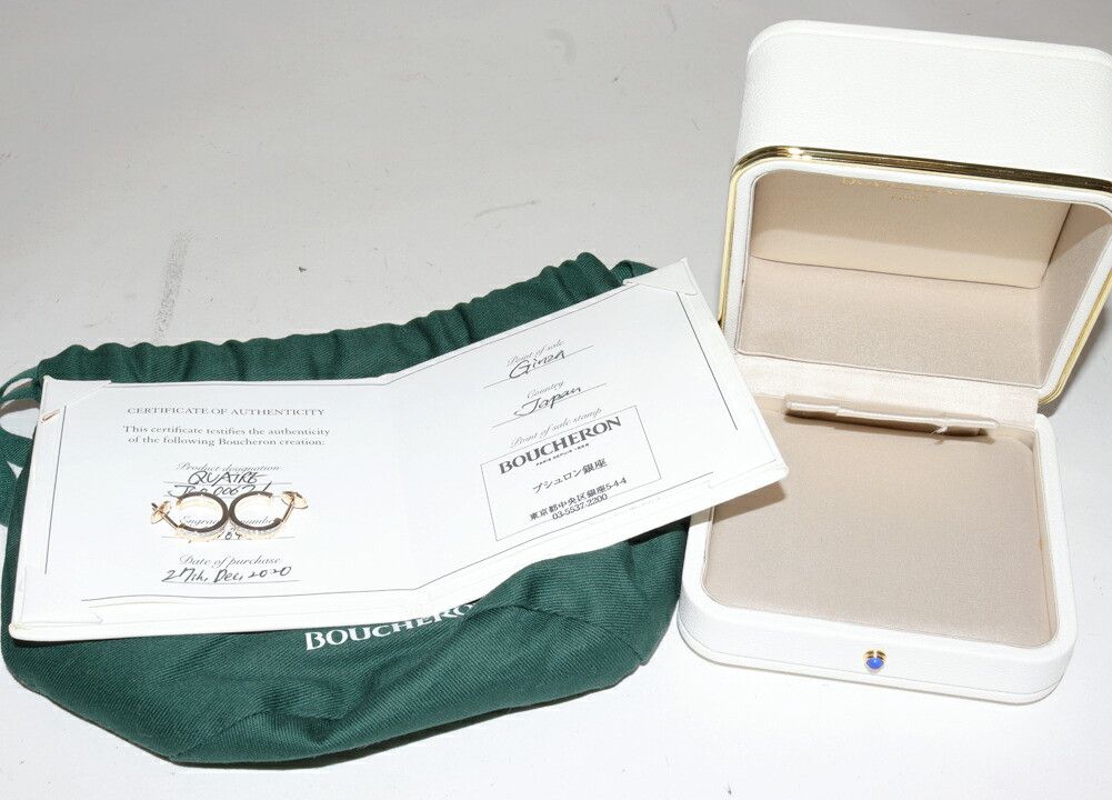 Other Boucheron Boucheron Quatre Radiant Au750 Diamond Earrings Precious Metal Earrings JCO00671 DUTY FREE for USA Size ONE SIZE - 3 Thumbnail