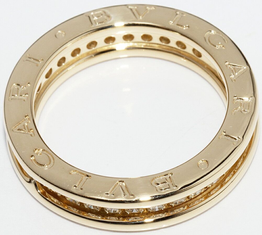 Bvlgari Bvlgari Bvlgari B.zero1 Au750 Diamond Ring Size 51 Precious Metal Ring AN850561 DUTY FREE for USA Size ONE SIZE - 3 Thumbnail