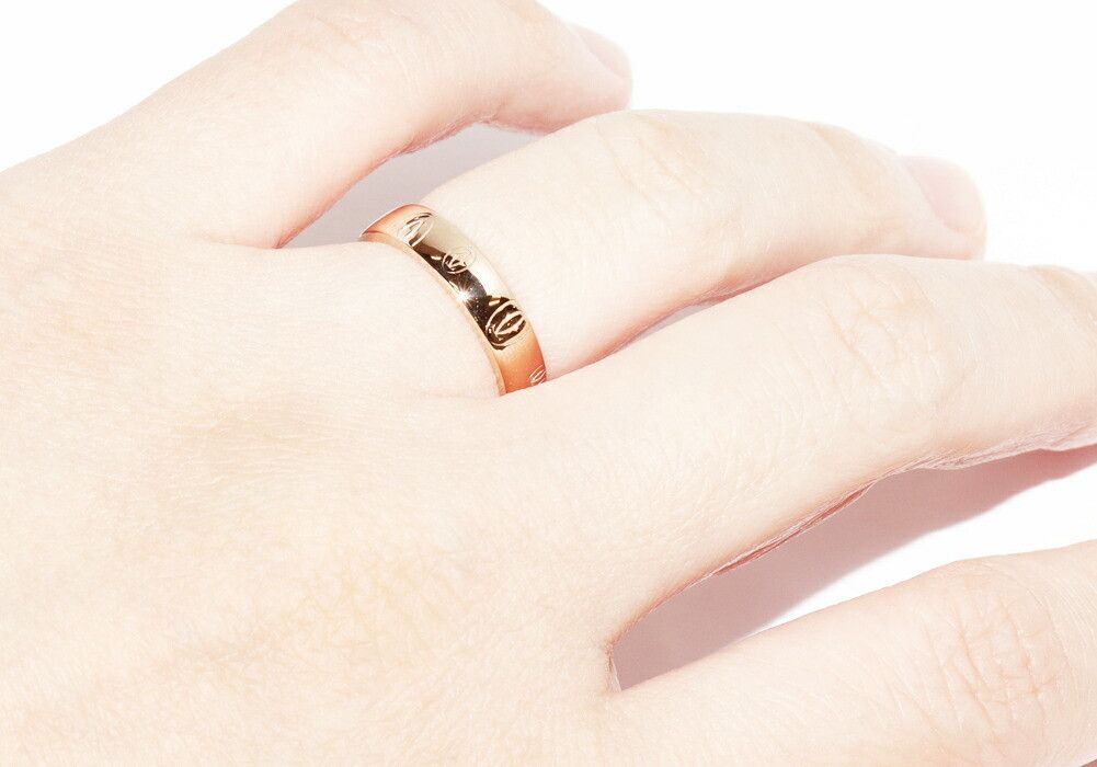 Cartier Cartier Cartier Happy Birthday Ring Au750 Ring Size 49 Precious Metal Ring B40511 DUTY FREE for USA Size ONE SIZE - 5 Thumbnail