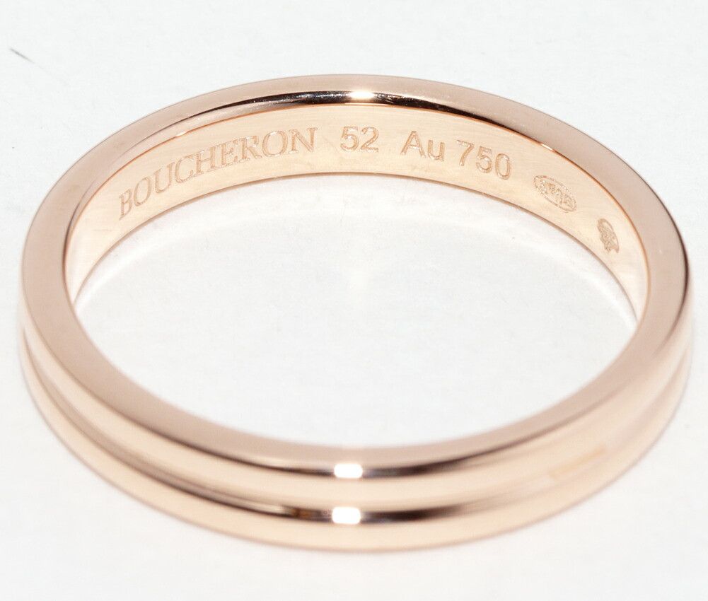 Other Boucheron Boucheron Godron Au750 Pink Gold Ring Size 52 Precious Metal Ring JAL00009 DUTY FREE for USA Size ONE SIZE - 5 Thumbnail