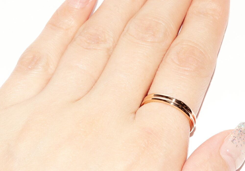 Other Boucheron Boucheron Godron Au750 Pink Gold Ring Size 52 Precious Metal Ring JAL00009 DUTY FREE for USA Size ONE SIZE - 6 Thumbnail