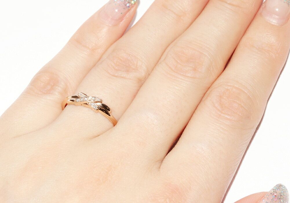 Other Chaumet Chaumet Jeux de Liens Au750 Diamond Ring Precious Metal Ring 082218 DUTY FREE for USA Size ONE SIZE - 6 Thumbnail
