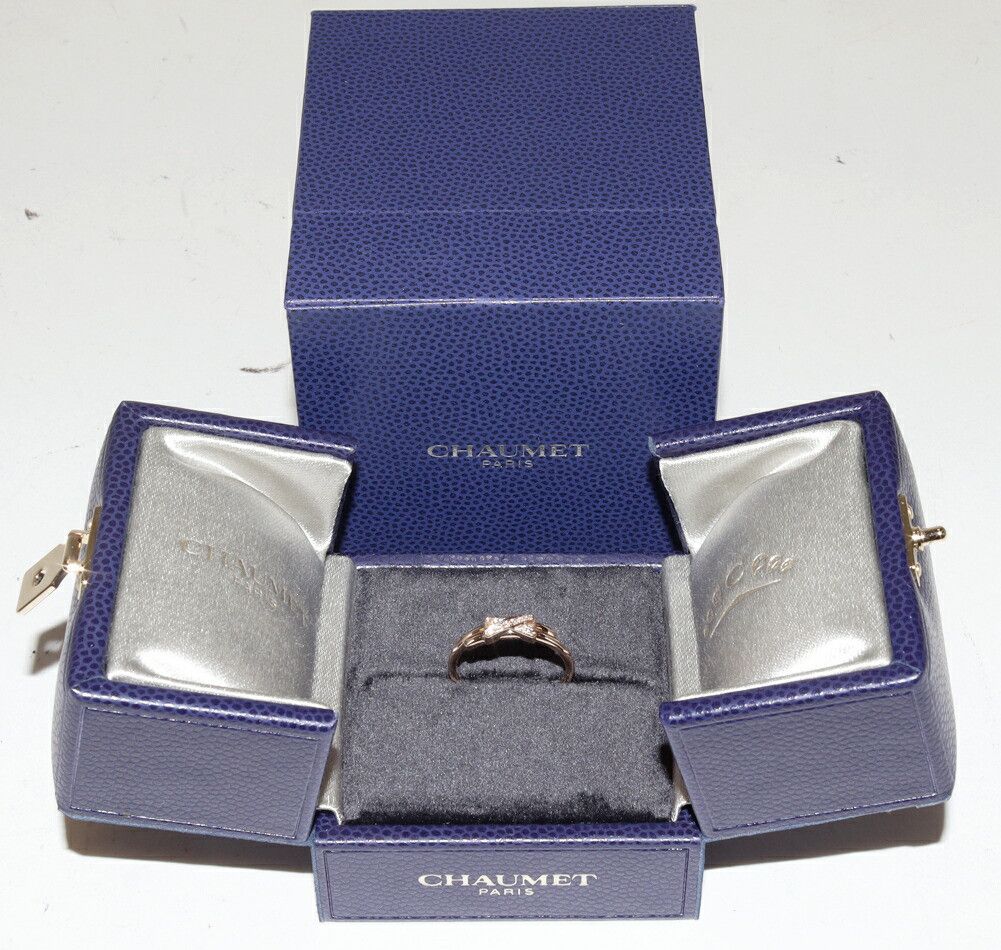 Other Chaumet Chaumet Jeux de Liens Au750 Diamond Ring Precious Metal Ring 082218 DUTY FREE for USA Size ONE SIZE - 3 Thumbnail