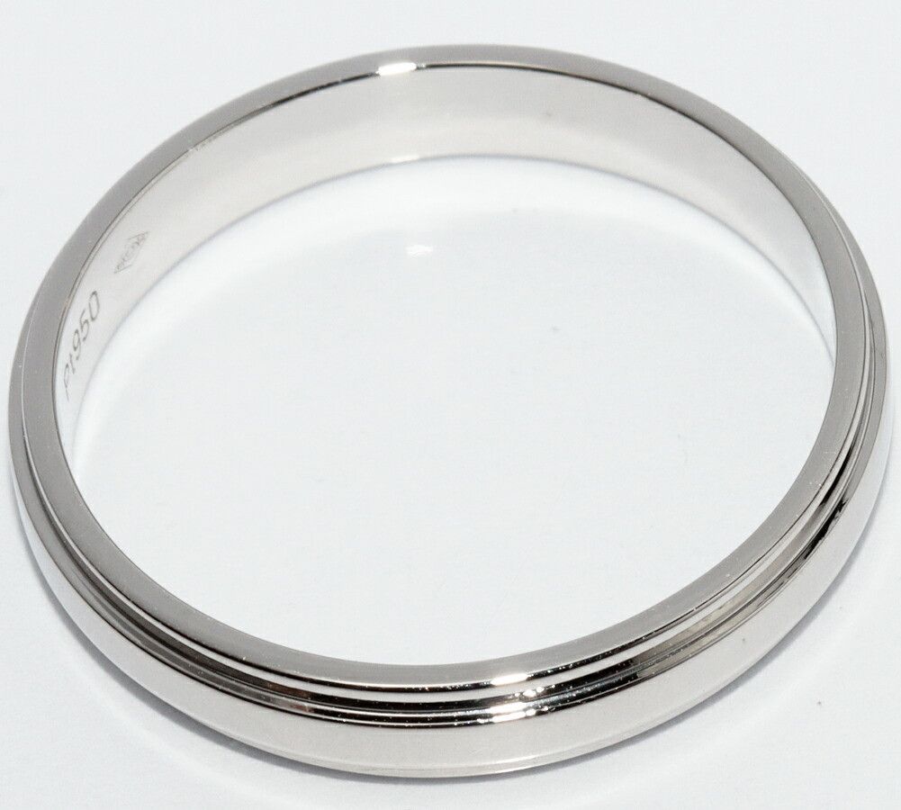 Cartier Cartier Cartier D’Amour Pt950 Wedding Ring Size 17 Precious Metal Ring B42103 DUTY FREE for USA Size ONE SIZE - 3 Thumbnail
