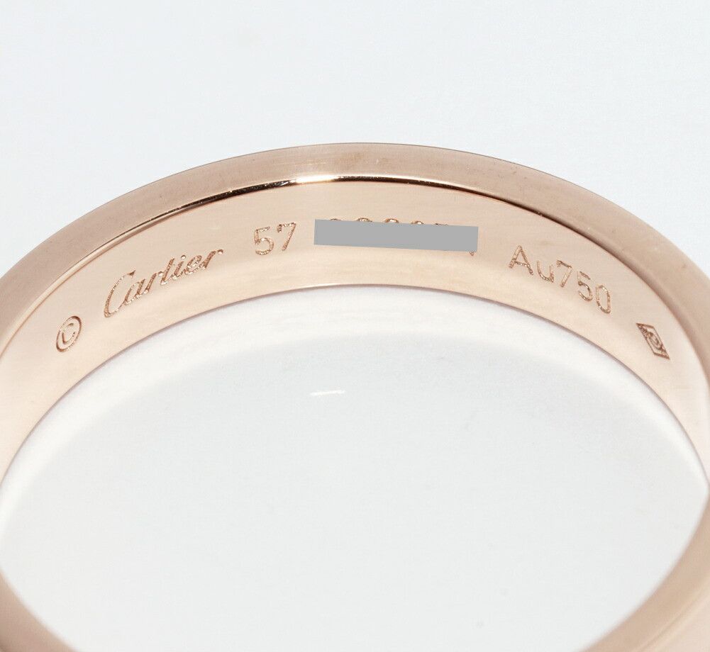 Cartier Cartier Cartier C de Cartier Engraved Au750 Pink Gold Ring Size 17 Precious Metal Ring B40980 DUTY FREE for USA Size ONE SIZE - 4 Thumbnail