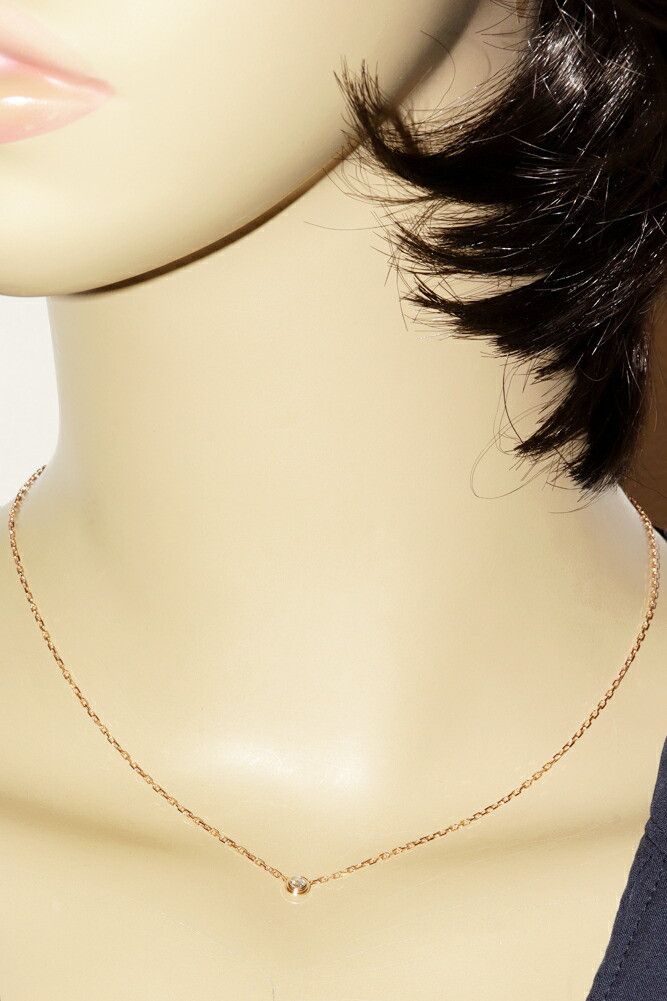 Cartier Cartier Cartier Diamants Legers Au750 Pendant Necklace Precious Metal Necklace B7215700 DUTY FREE for USA Size ONE SIZE - 2 Thumbnail