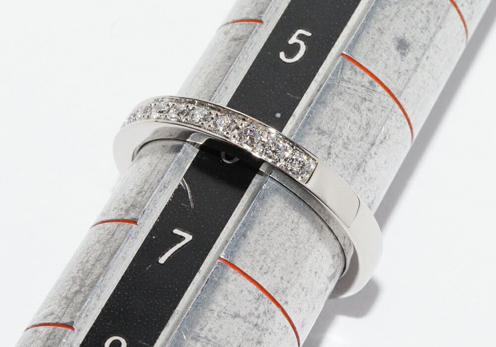 Bvlgari Bvlgari Bvlgari Dedicata a Venezia Pt950 Diamond Wedding Ring Size 6 Precious Metal Ring 351492 DUTY FREE for USA Size ONE SIZE - 2 Thumbnail