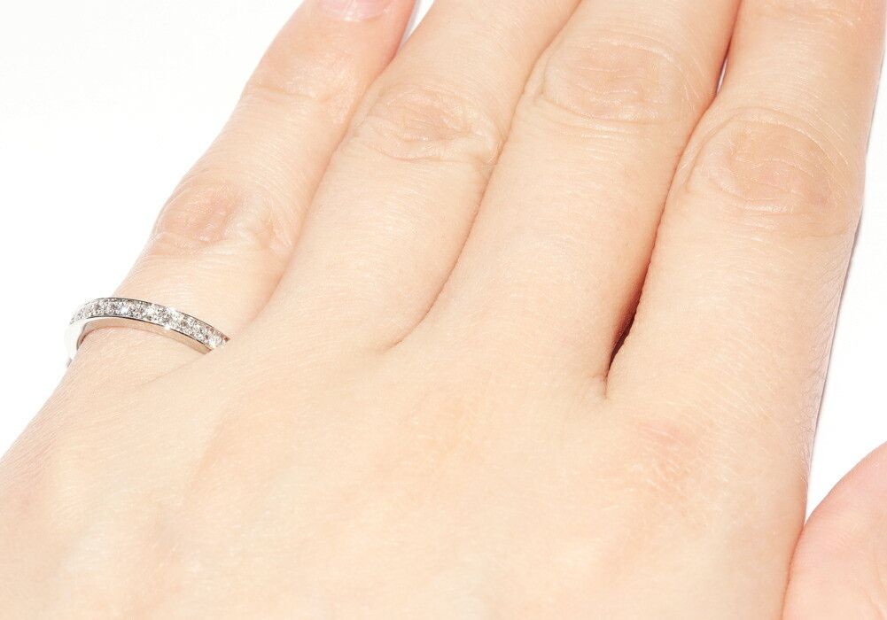 Bvlgari Bvlgari Bvlgari Dedicata a Venezia Pt950 Diamond Wedding Ring Size 6 Precious Metal Ring 351492 DUTY FREE for USA Size ONE SIZE - 6 Thumbnail