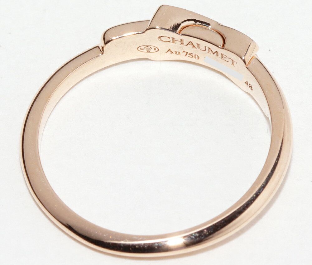 Other Chaumet Chaumet Jeux de Liens Au750 Diamond Ring Size 48 Precious Metal Ring 082218 DUTY FREE for USA Size ONE SIZE - 4 Thumbnail