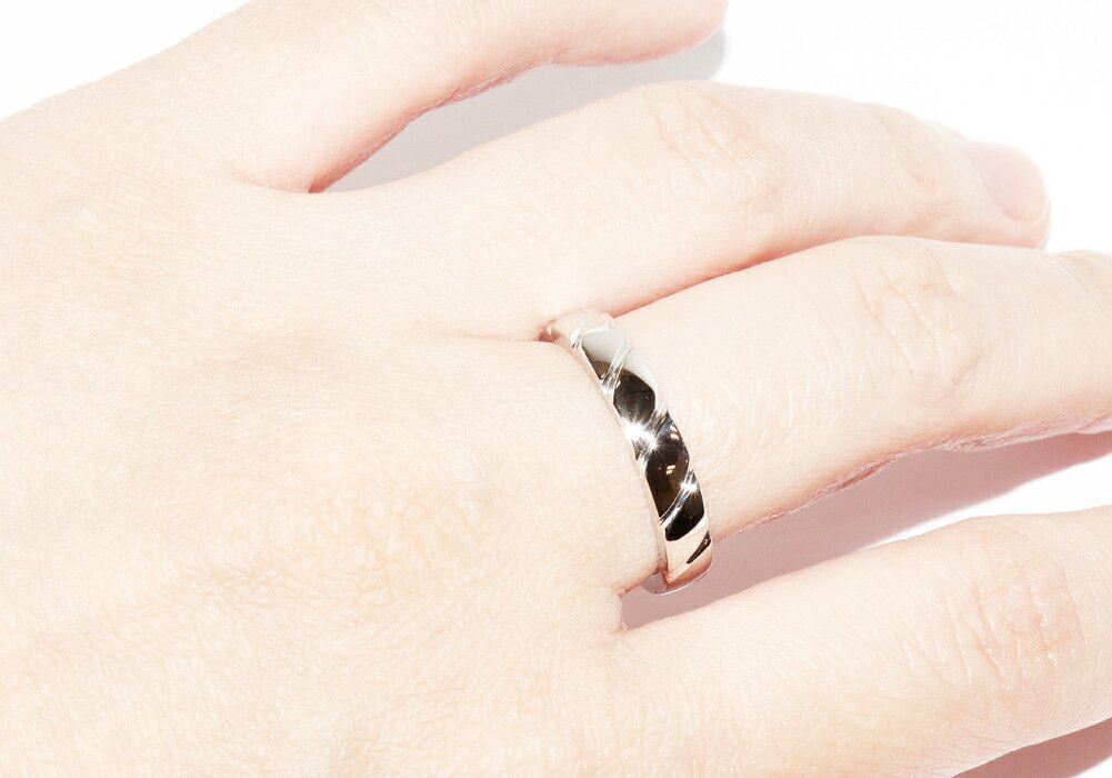 Other Chaumet Chaumet Torsade de Chaumet Pt950 Ring Size 57 Precious Metal Ring 095902 DUTY FREE for USA Size ONE SIZE - 5 Thumbnail