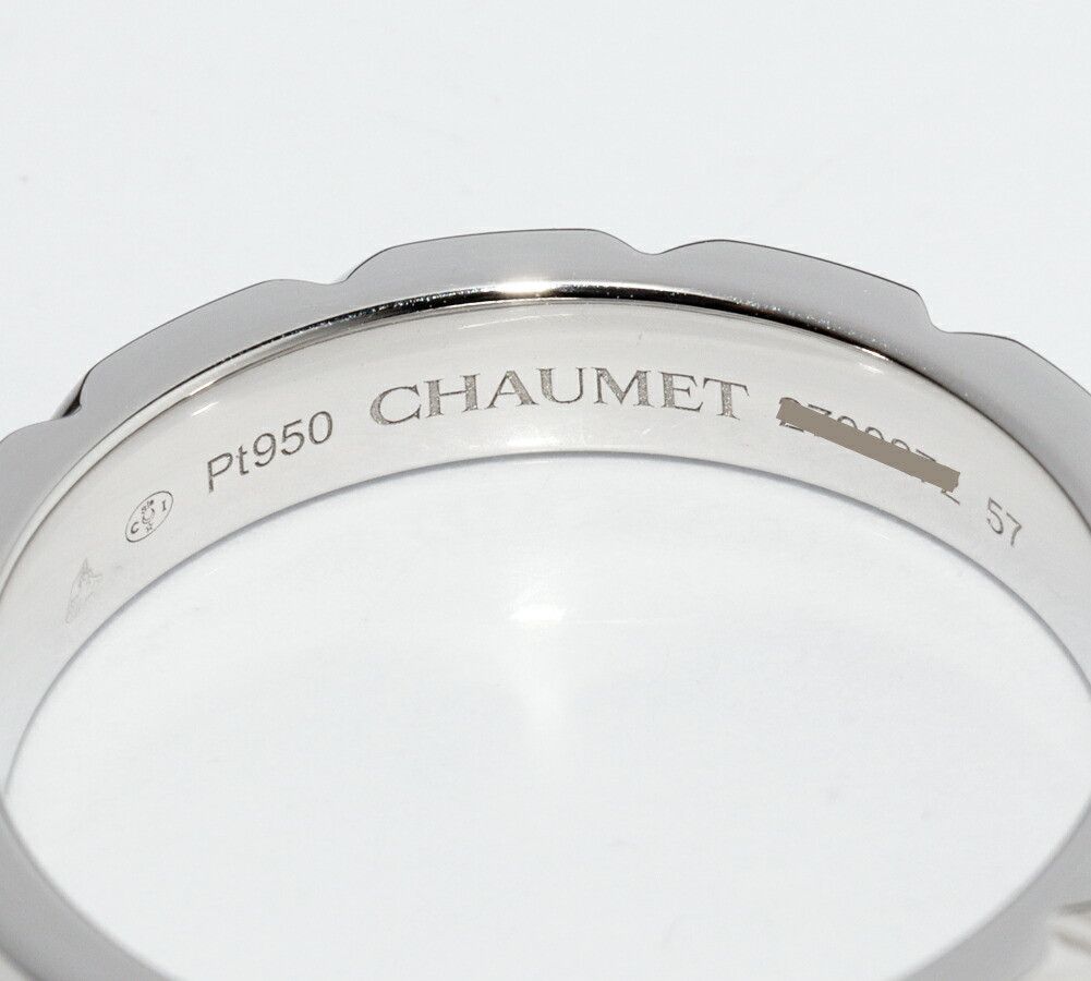 Other Chaumet Chaumet Torsade de Chaumet Pt950 Ring Size 57 Precious Metal Ring 095902 DUTY FREE for USA Size ONE SIZE - 4 Thumbnail