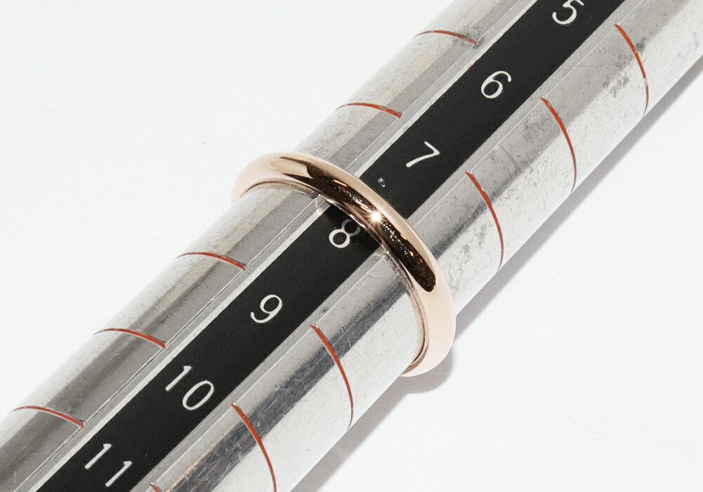 Cartier Cartier Cartier 1895 Wedding Ring Au750 Ring Size 8 Precious Metal Ring B40881 DUTY FREE for USA Size ONE SIZE - 2 Thumbnail