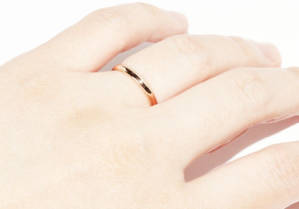 Cartier Cartier Cartier 1895 Wedding Ring Au750 Ring Size 8 Precious Metal Ring B40881 DUTY FREE for USA Size ONE SIZE - 6 Thumbnail