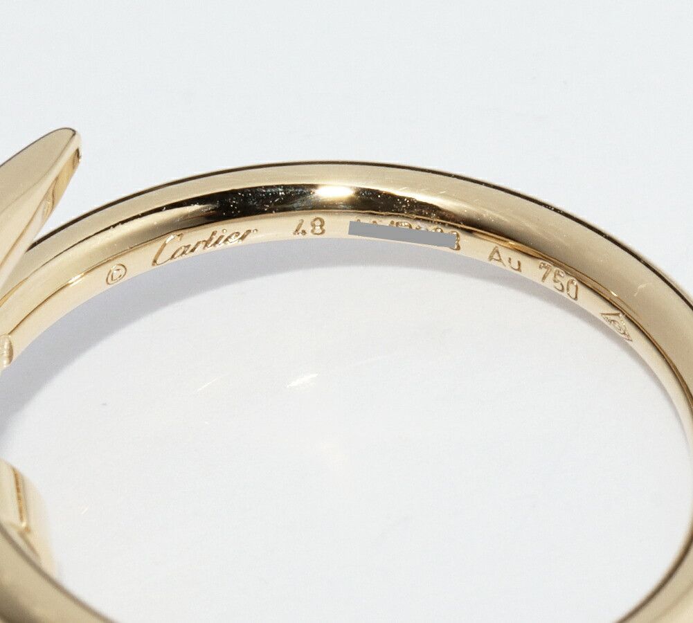 Cartier Cartier Cartier Juste un Clou Au750 Ring Size 48 Precious Metal Ring B42259 DUTY FREE for USA Size ONE SIZE - 4 Thumbnail