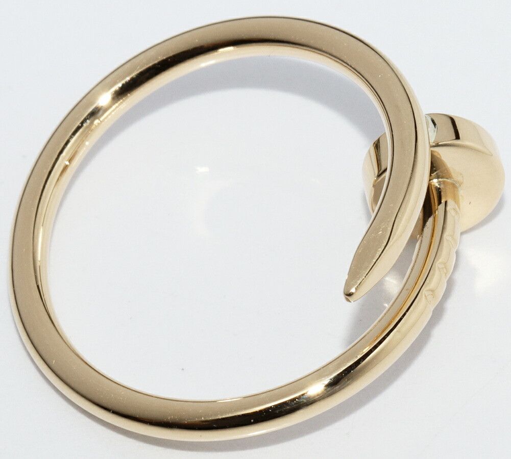 Cartier Cartier Cartier Juste un Clou Au750 Ring Size 48 Precious Metal Ring B42259 DUTY FREE for USA Size ONE SIZE - 3 Thumbnail