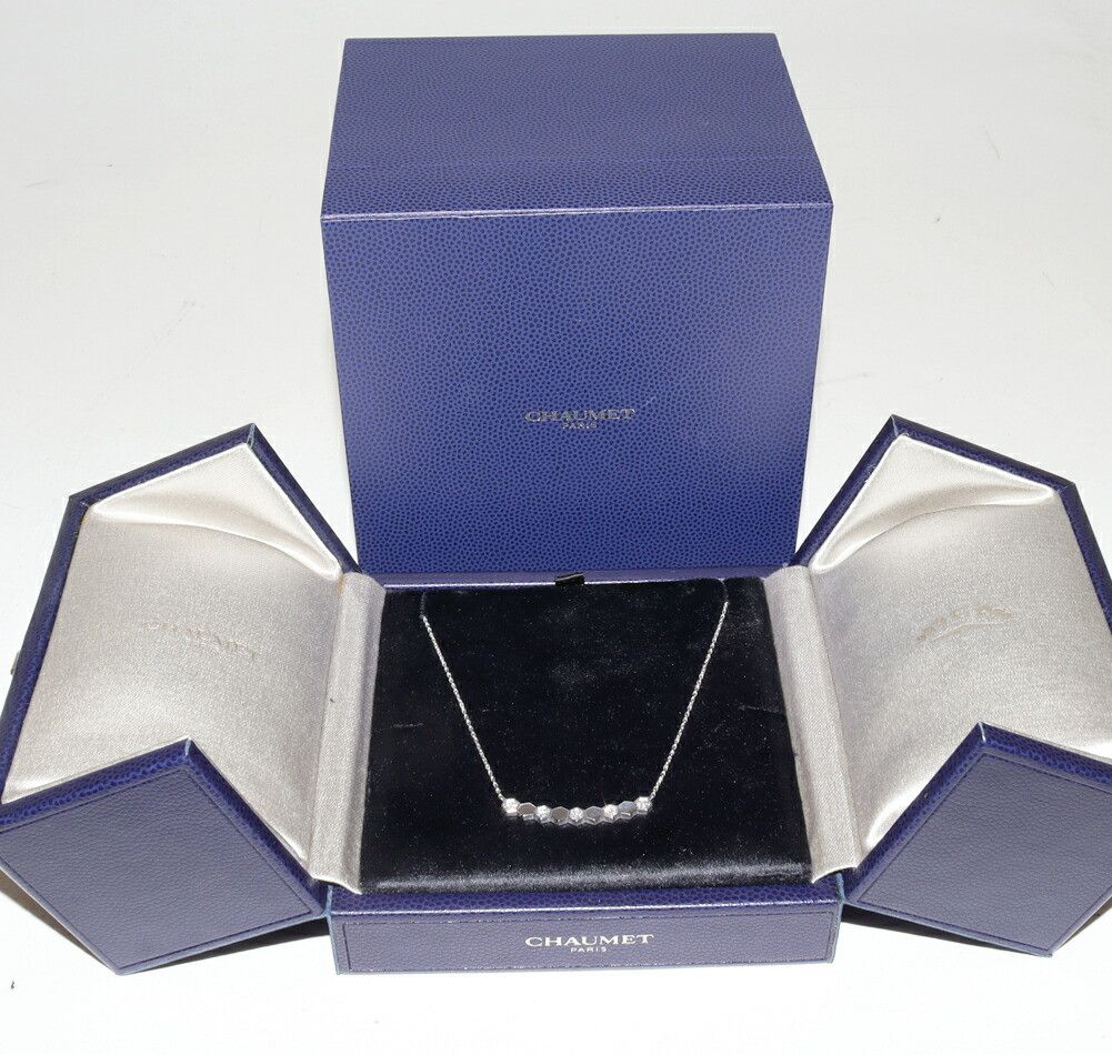 Other Chaumet Chaumet Bee My Love Au750 Diamond Pendant Necklace Precious Metal Necklace 083982 DUTY FREE for USA Size ONE SIZE - 3 Thumbnail