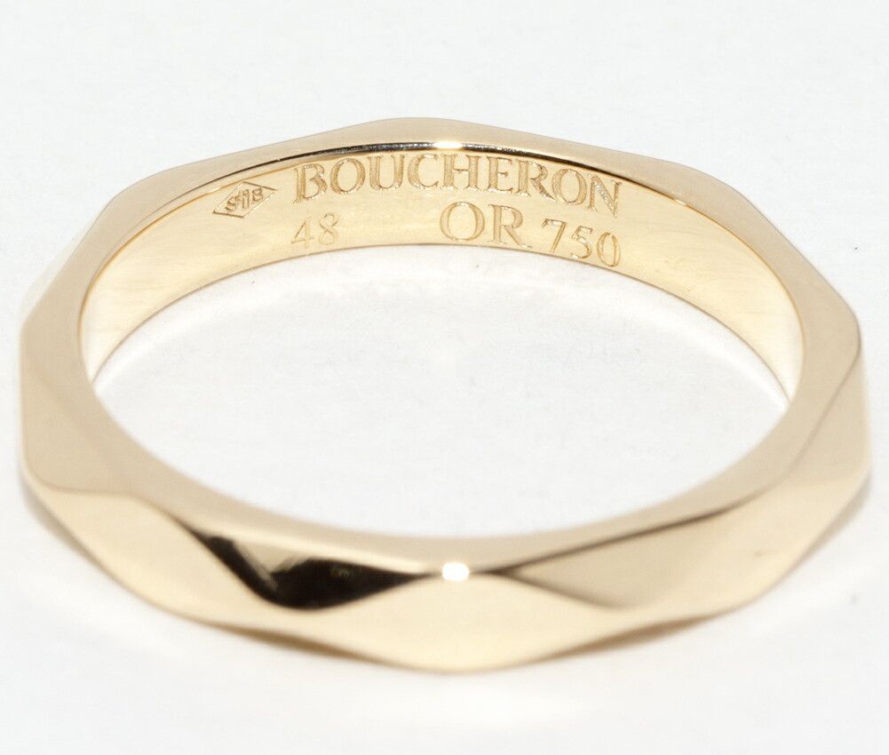Other Boucheron Boucheron Facette Au750 Ring Precious Metal Ring JAL00092 DUTY FREE for USA Size ONE SIZE - 5 Thumbnail