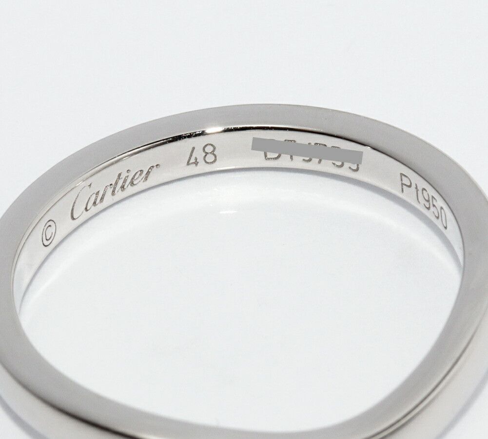 Cartier Cartier Cartier Ballerine Wedding Ring Pt950 Diamond Ring Size 48 Precious Metal Ring B40929 DUTY FREE for USA Size ONE SIZE - 4 Thumbnail