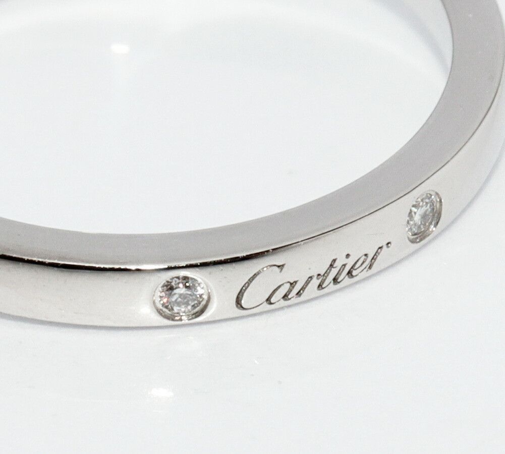 Cartier Cartier Cartier Ballerine Wedding Ring Pt950 Diamond Ring Size 48 Precious Metal Ring B40929 DUTY FREE for USA Size ONE SIZE - 5 Thumbnail