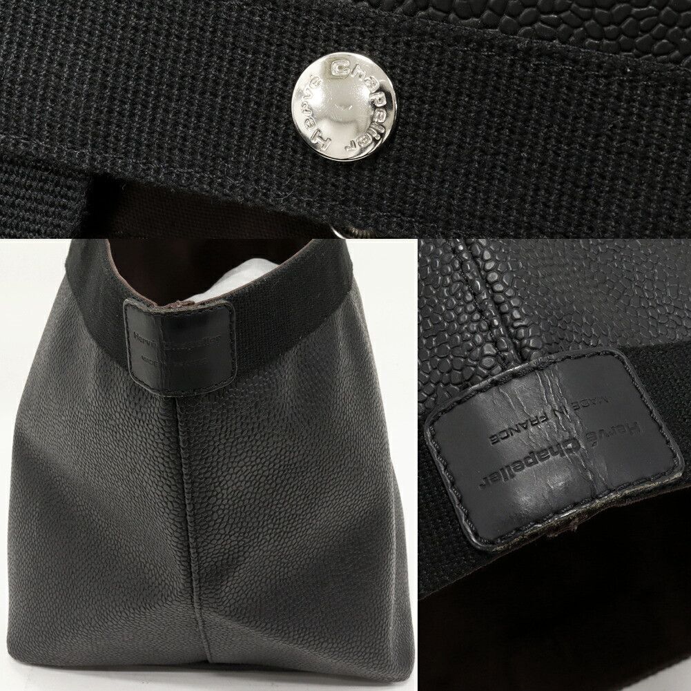 Other Other Herve Chapelier Fleury Coated Canvas Cotton Canvas Tote Bag Textile Tote Bag 707GP DUTY FREE for USA Size ONE SIZE - 6 Thumbnail