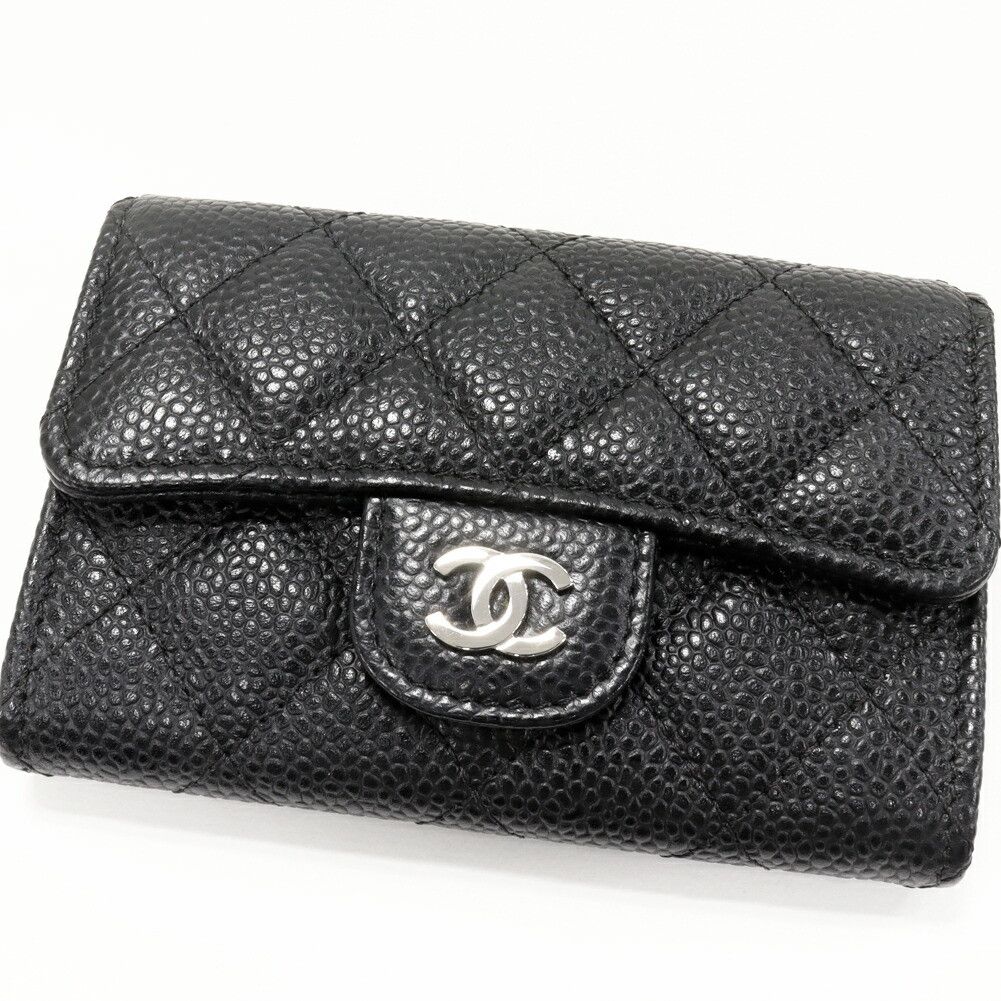 Chanel Chanel Chanel Caviar Skin Card Case Leather Card Case AP0214 DUTY FREE for USA Size ONE SIZE - 5 Thumbnail