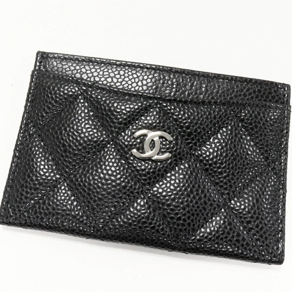 Chanel Chanel Chanel Classic Caviar Card Case Leather Card Case AP0213 DUTY FREE for USA Size ONE SIZE - 4 Thumbnail