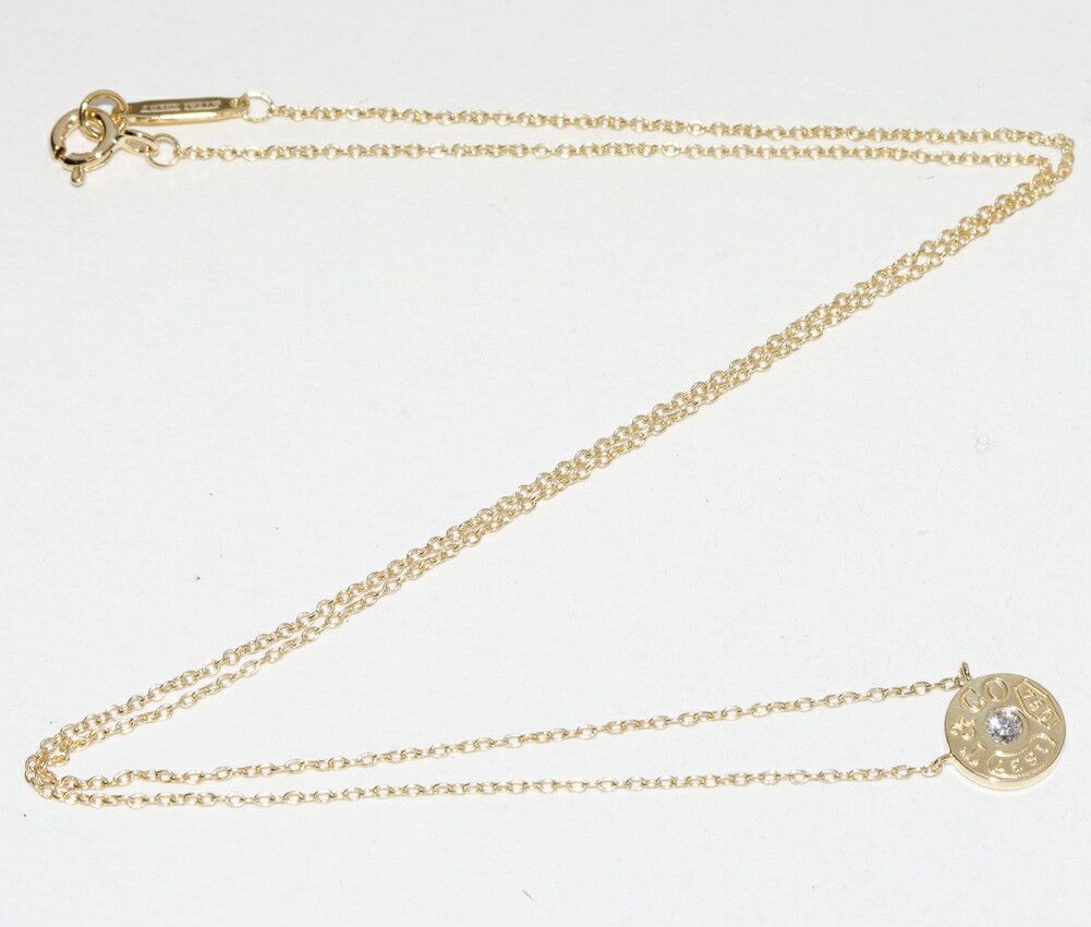 Tiffany & Co. Tiffany & Co. Tiffany & Co. 1837 Au750 Diamond Pendant Necklace Precious Metal Necklace DUTY FREE for USA Size ONE SIZE - 3 Thumbnail