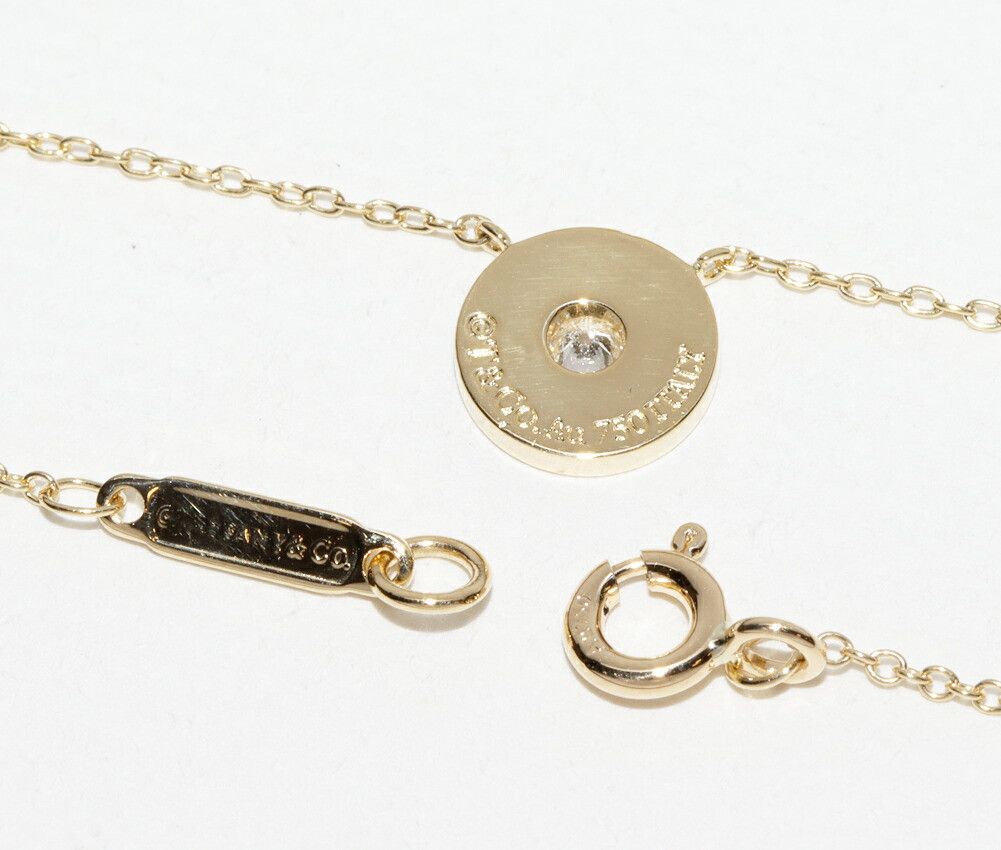 Tiffany & Co. Tiffany & Co. Tiffany & Co. 1837 Au750 Diamond Pendant Necklace Precious Metal Necklace DUTY FREE for USA Size ONE SIZE - 4 Thumbnail