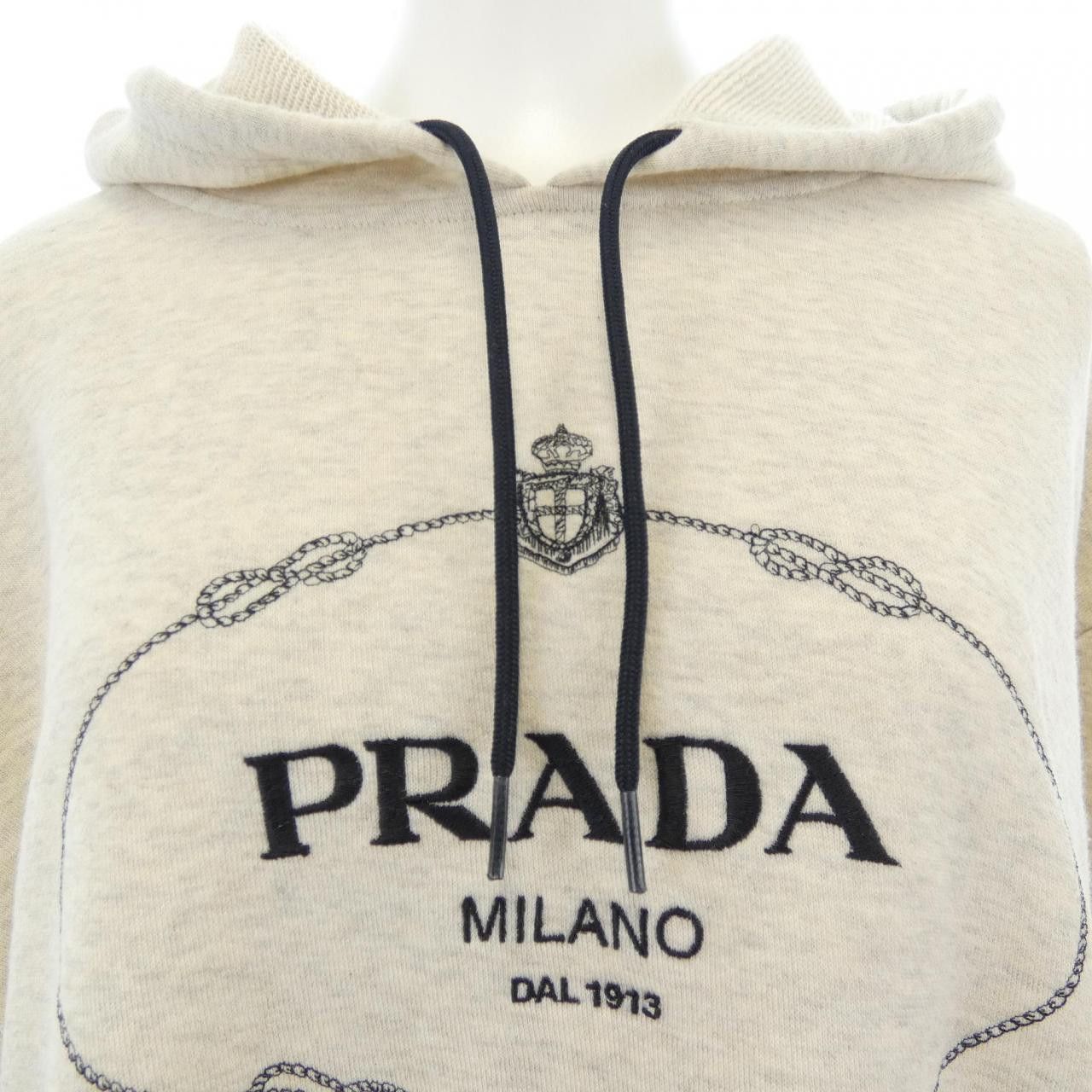 Prada Prada Prada Cotton Hoodie Textile Sweatshirts & Hoodies 134677 S232 1X6Q DUTY FREE for USA Size ONE SIZE - 5 Thumbnail
