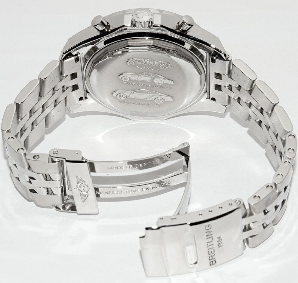 Breitling Breitling Breitling Bentley Motors Stainless Steel Mens Watch Metal Automatic A25363 DUTY FREE for USA Size ONE SIZE - 2 Thumbnail