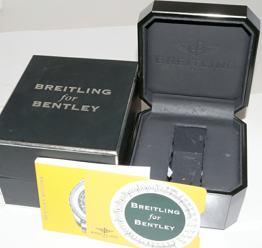Breitling Breitling Breitling Bentley Motors Stainless Steel Mens Watch Metal Automatic A25363 DUTY FREE for USA Size ONE SIZE - 3 Thumbnail