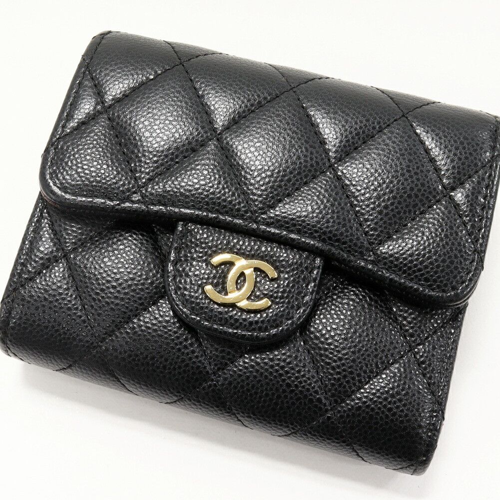 Chanel Chanel Chanel Timeless Classic leather compact wallet Leather Short Wallet AP0229 B10583 C3906 DUTY FREE for USA Size ONE SIZE - 6 Thumbnail