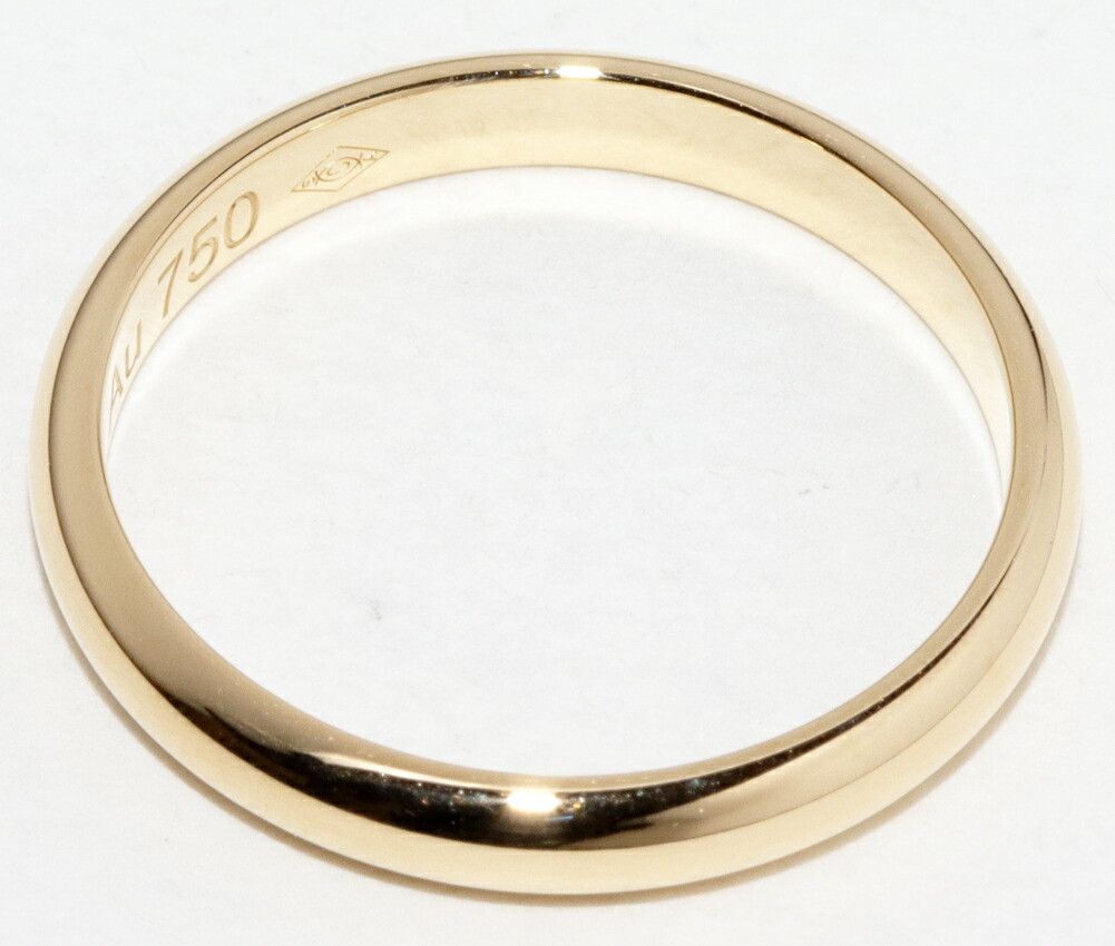 Cartier Cartier Cartier 1895 Wedding Ring Au750 Ring Size 47 Precious Metal Ring B40023 DUTY FREE for USA Size ONE SIZE - 4 Thumbnail