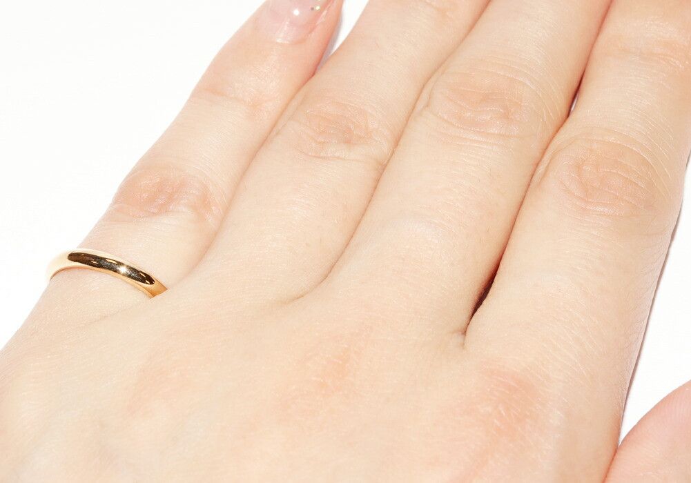 Cartier Cartier Cartier 1895 Wedding Ring Au750 Ring Size 47 Precious Metal Ring B40023 DUTY FREE for USA Size ONE SIZE - 6 Thumbnail