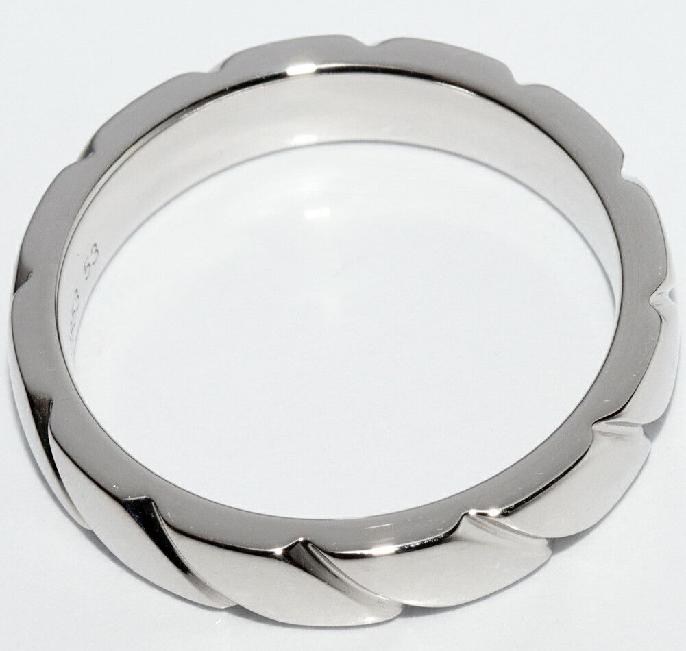 Other Chaumet Chaumet Torsade De Chaumet Pt950 Ring Size 53 Precious Metal Ring 095902 DUTY FREE for USA Size ONE SIZE - 3 Thumbnail